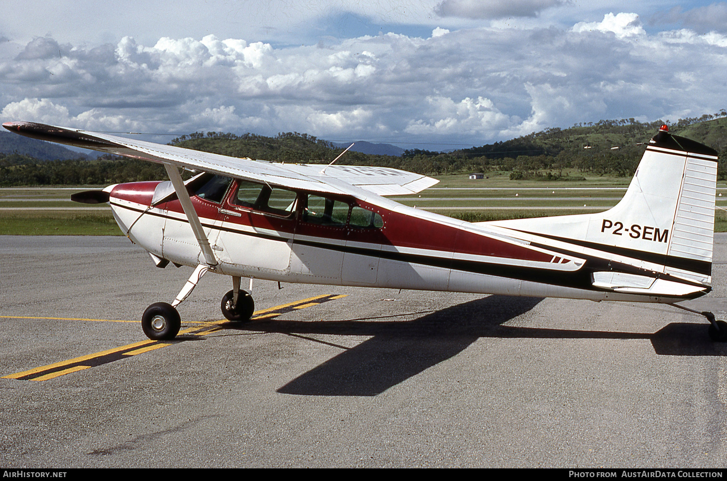 Aircraft Photo of P2-SEM | Cessna 185A Skywagon | AirHistory.net #492915