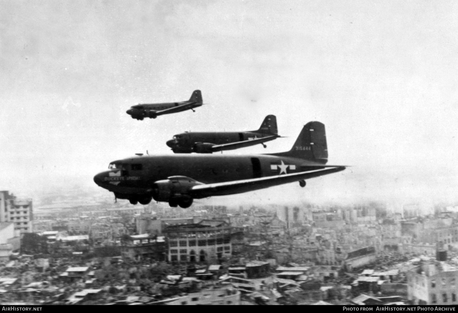 Aircraft Photo of 43-15444 / 315444 | Douglas C-47A Skytrain | USA - Air Force | AirHistory.net #492926