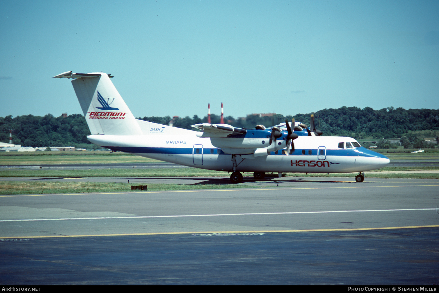 Aircraft Photo of N902HA | De Havilland Canada DHC-7-102 Dash 7 | Piedmont Regional | AirHistory.net #492927