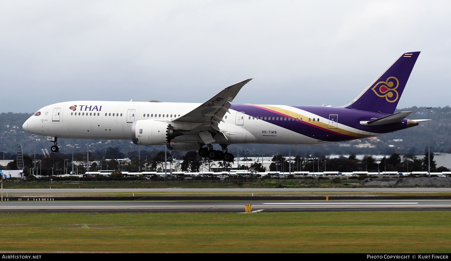 Aircraft Photo of HS-TWB | Boeing 787-9 Dreamliner | Thai Airways International | AirHistory.net #492933