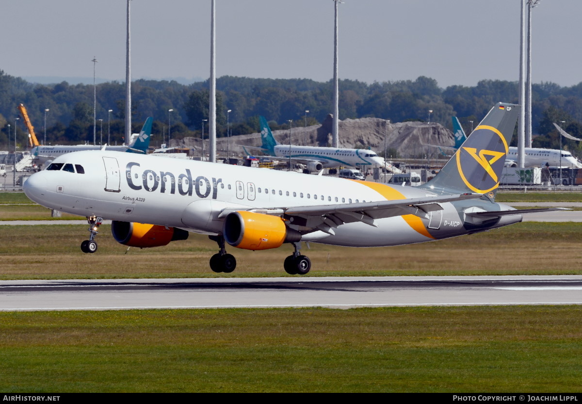 Aircraft Photo of D-AICP | Airbus A320-214 | Condor Flugdienst | AirHistory.net #492960