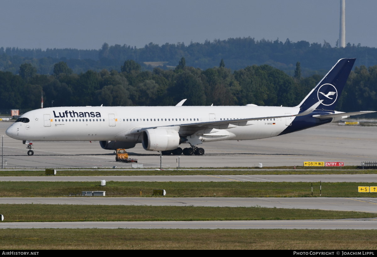 Aircraft Photo of D-AIXO | Airbus A350-941 | Lufthansa | AirHistory.net #492962