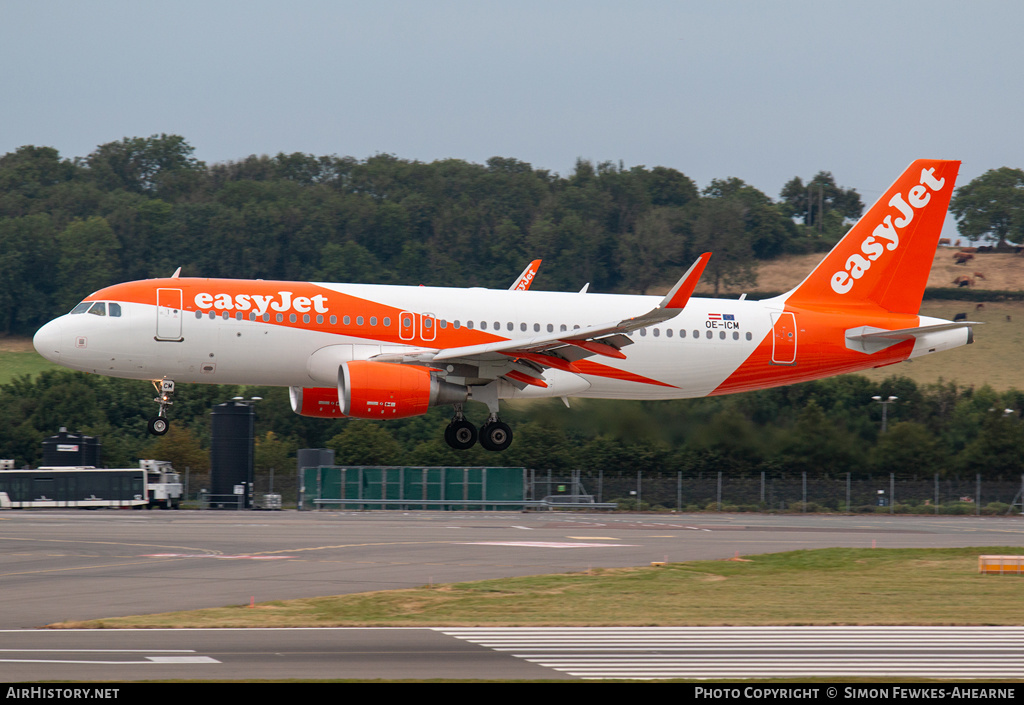 Aircraft Photo of OE-ICM | Airbus A320-214 | EasyJet | AirHistory.net #492972