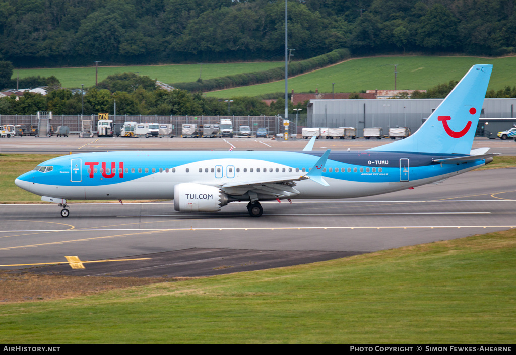 Aircraft Photo of G-TUMU | Boeing 737-8 Max 8 | TUI | AirHistory.net #492974