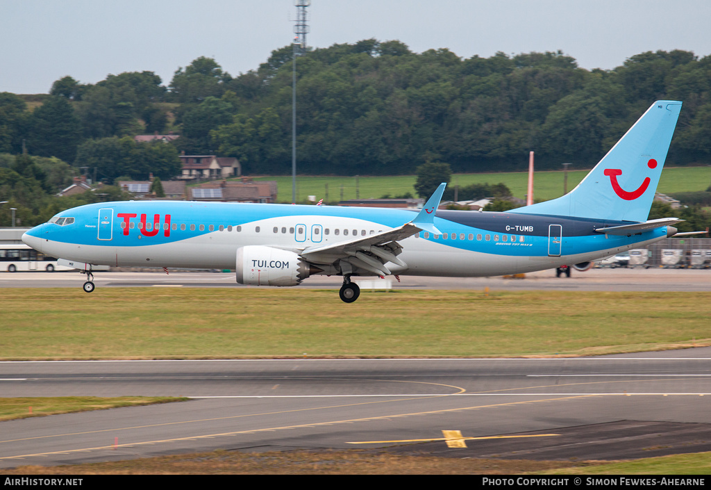 Aircraft Photo of G-TUMB | Boeing 737-8 Max 8 | TUI | AirHistory.net #492976