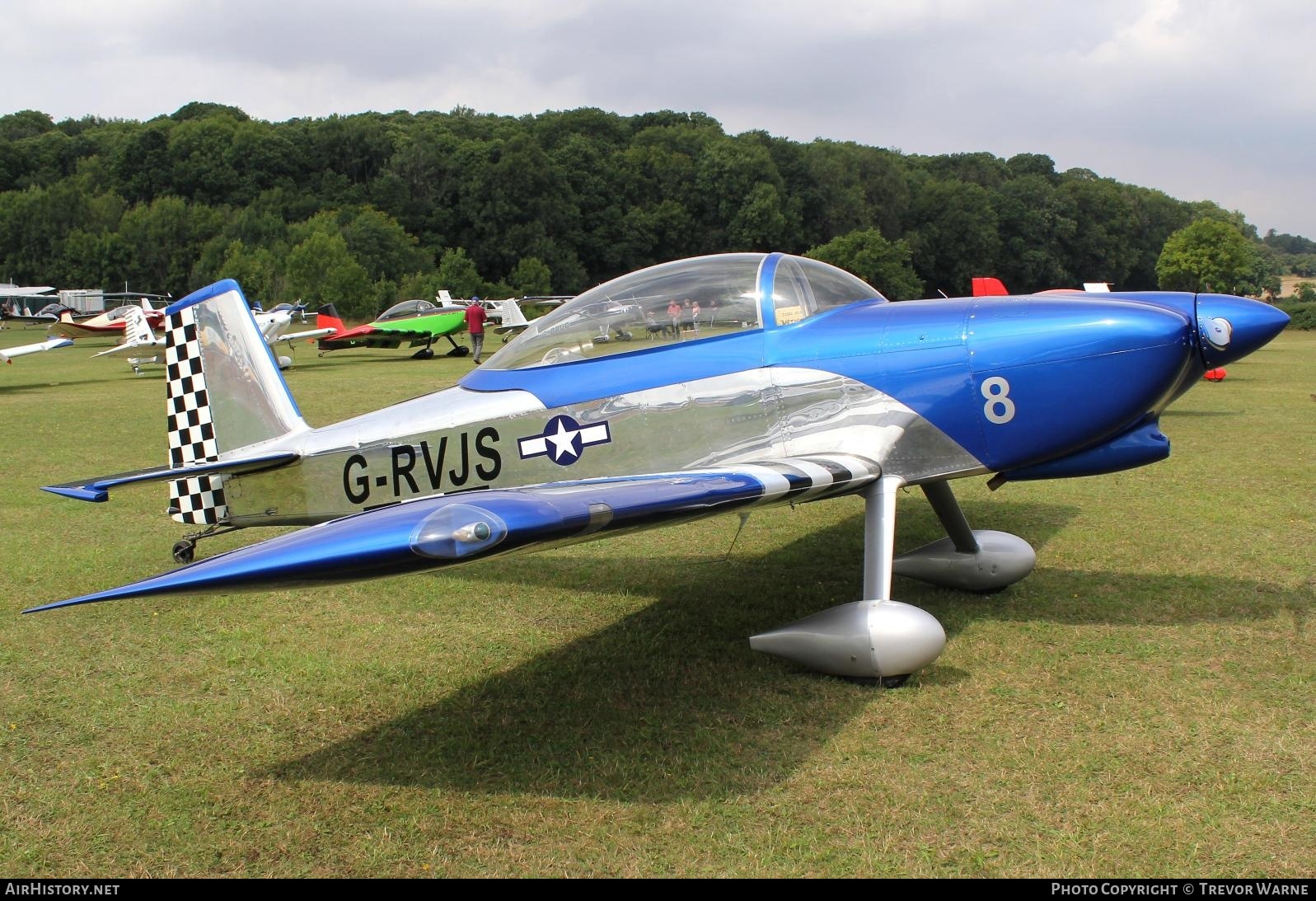 Aircraft Photo of G-RVJS | Van's RV-8 | AirHistory.net #492979