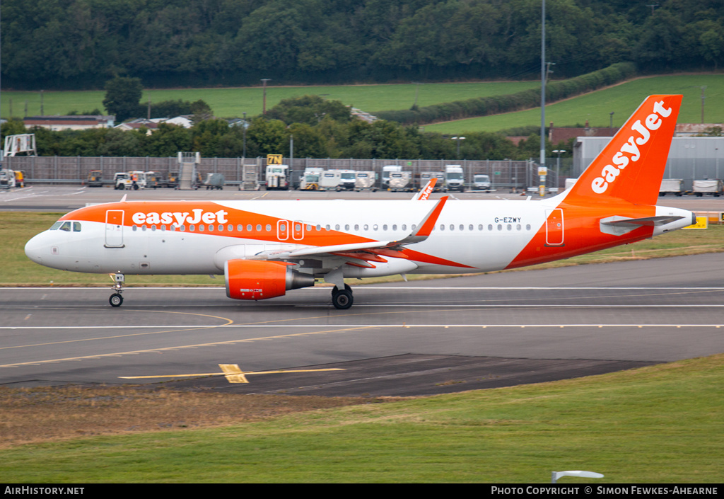 Aircraft Photo of G-EZWY | Airbus A320-214 | EasyJet | AirHistory.net #492984