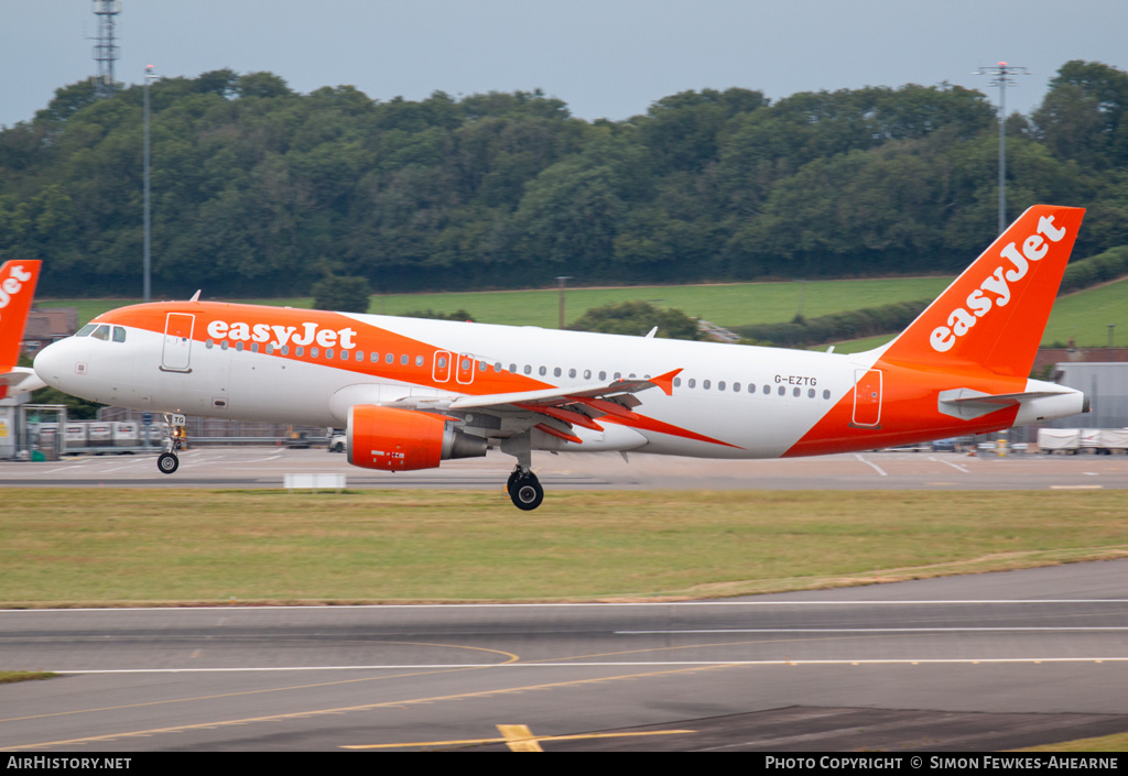 Aircraft Photo of G-EZTG | Airbus A320-214 | EasyJet | AirHistory.net #492988