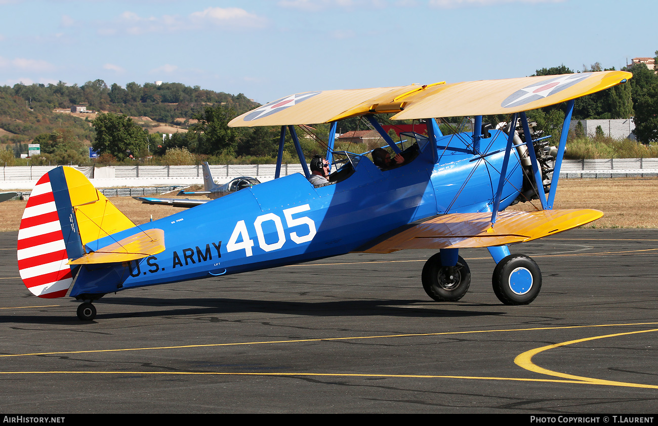 Aircraft Photo of F-AZSN | Stearman PT-17 Kaydet (A75N1) | USA - Air Force | AirHistory.net #492990