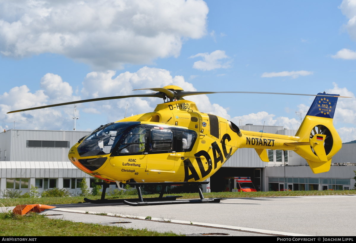 Aircraft Photo of D-HKGD | Eurocopter EC-135P-2+ | ADAC Luftrettung | AirHistory.net #493013