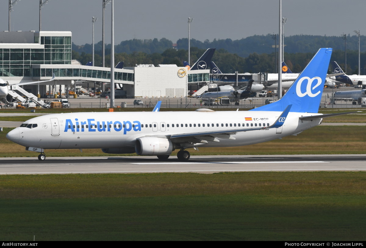 Aircraft Photo of EC-MQP | Boeing 737-800 | Air Europa | AirHistory.net #493017