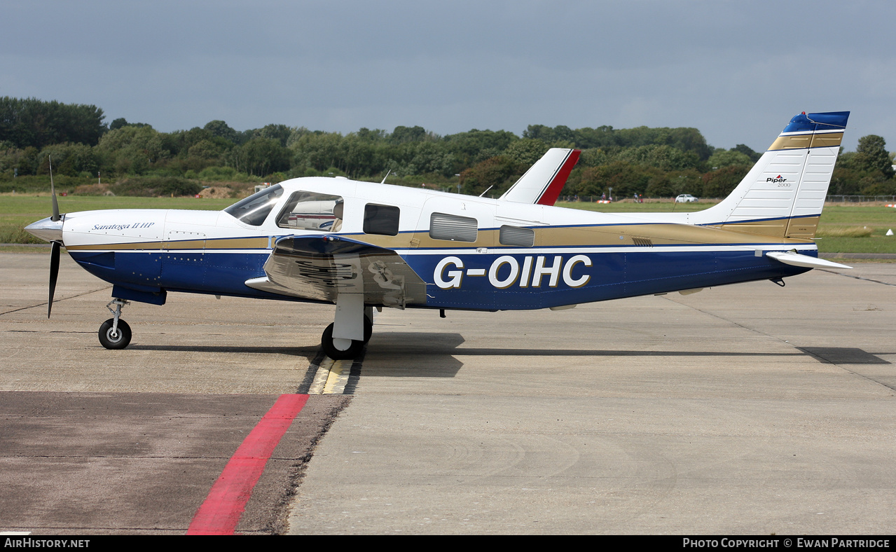 Aircraft Photo of G-OIHC | Piper PA-32R-301 Saratoga II HP | AirHistory.net #493018