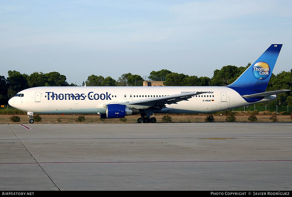 Aircraft Photo of D-ABUB | Boeing 767-330/ER | Thomas Cook Airlines | AirHistory.net #493030