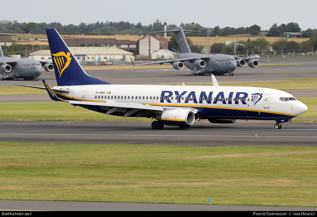 Aircraft Photo of EI-DWO | Boeing 737-8AS | Ryanair | AirHistory.net #493037