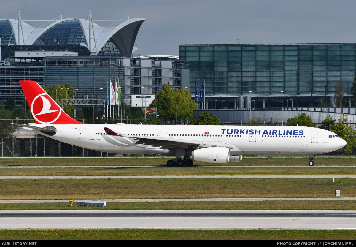 Aircraft Photo of TC-JNM | Airbus A330-343 | Turkish Airlines | AirHistory.net #493043