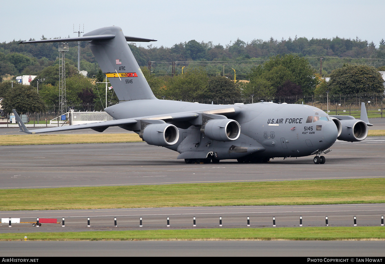 Aircraft Photo of 05-5145 / 55145 | Boeing C-17A Globemaster III | USA - Air Force | AirHistory.net #493050
