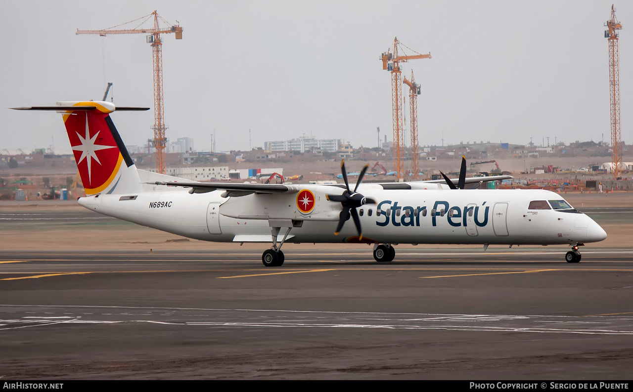 Aircraft Photo of N689AC | Bombardier DHC-8-402 Dash 8 | Star Perú | AirHistory.net #493051