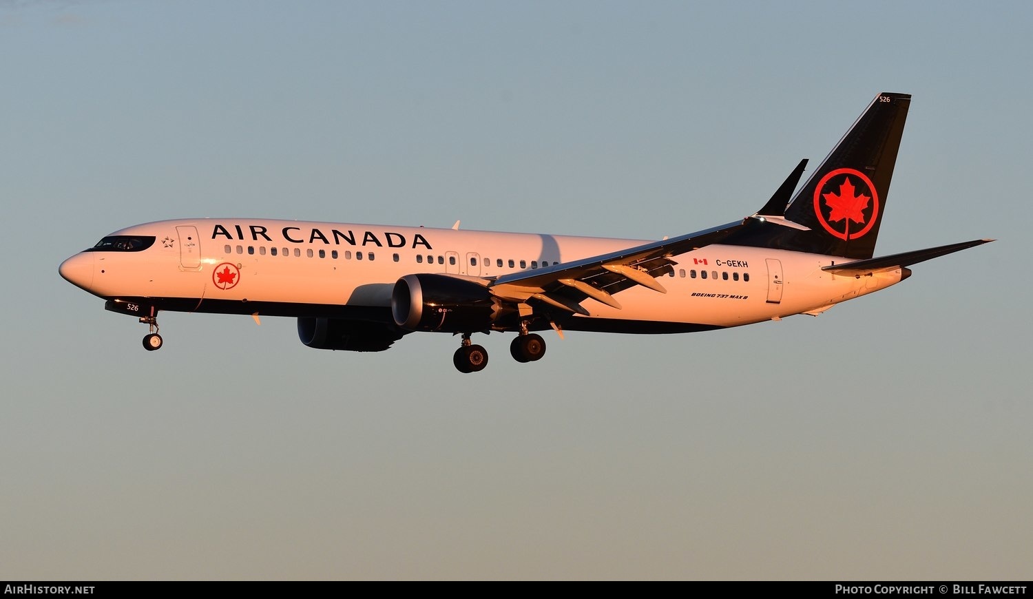 Aircraft Photo of C-GEKH | Boeing 737-8 Max 8 | Air Canada | AirHistory.net #493052
