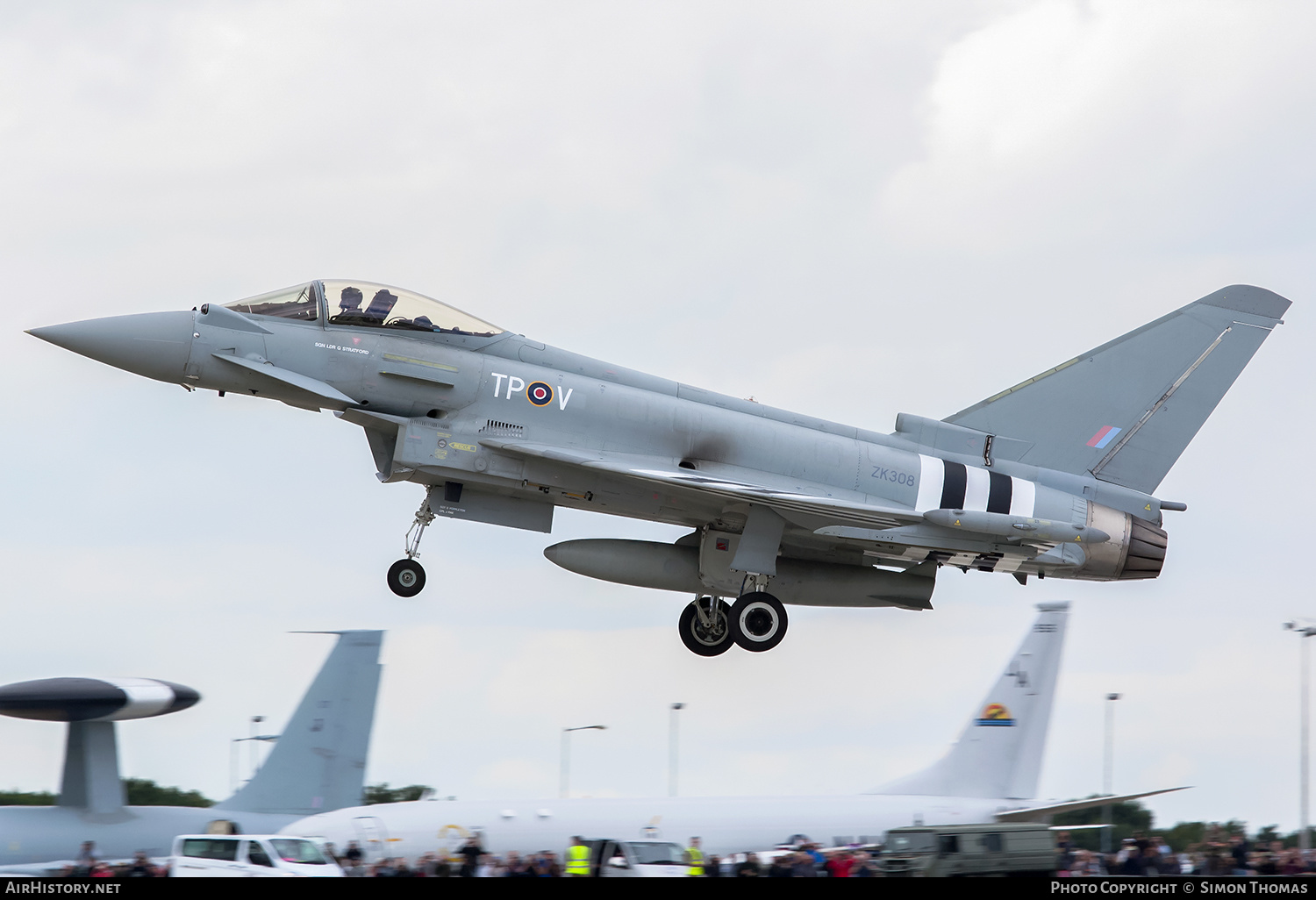 Aircraft Photo of ZK308 | Eurofighter EF-2000 Typhoon FGR4 | UK - Air Force | AirHistory.net #493053