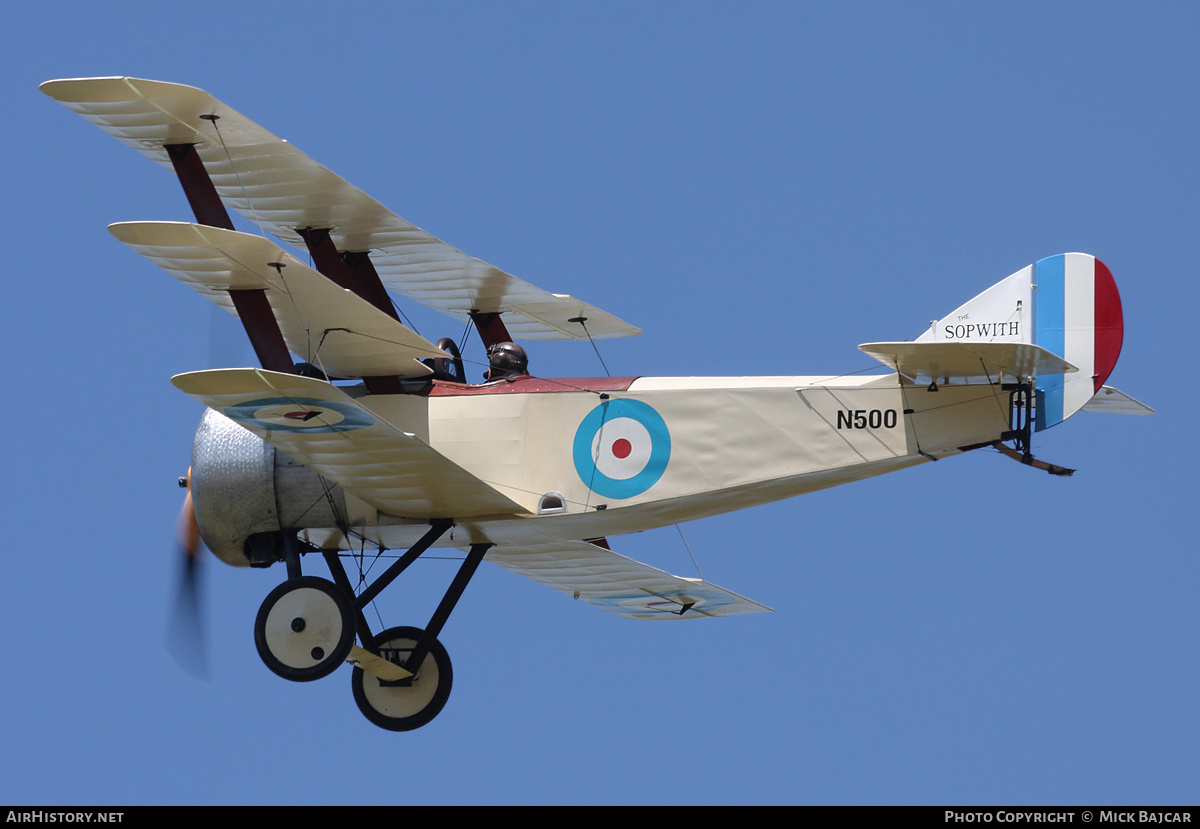 Aircraft Photo of G-BWRA / N500 | Sopwith Triplane (replica) | UK - Air Force | AirHistory.net #493064