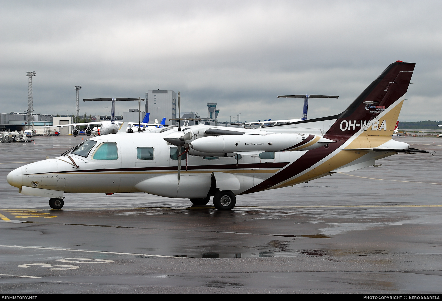 Aircraft Photo of OH-WBA | Mitsubishi MU-2N (MU-2B-36A) | West Bird Aviation | AirHistory.net #493071