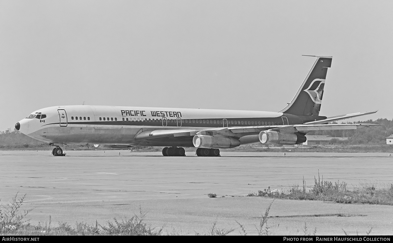 Aircraft Photo of C-FPWJ | Boeing 707-351C | Pacific Western Airlines | AirHistory.net #493106