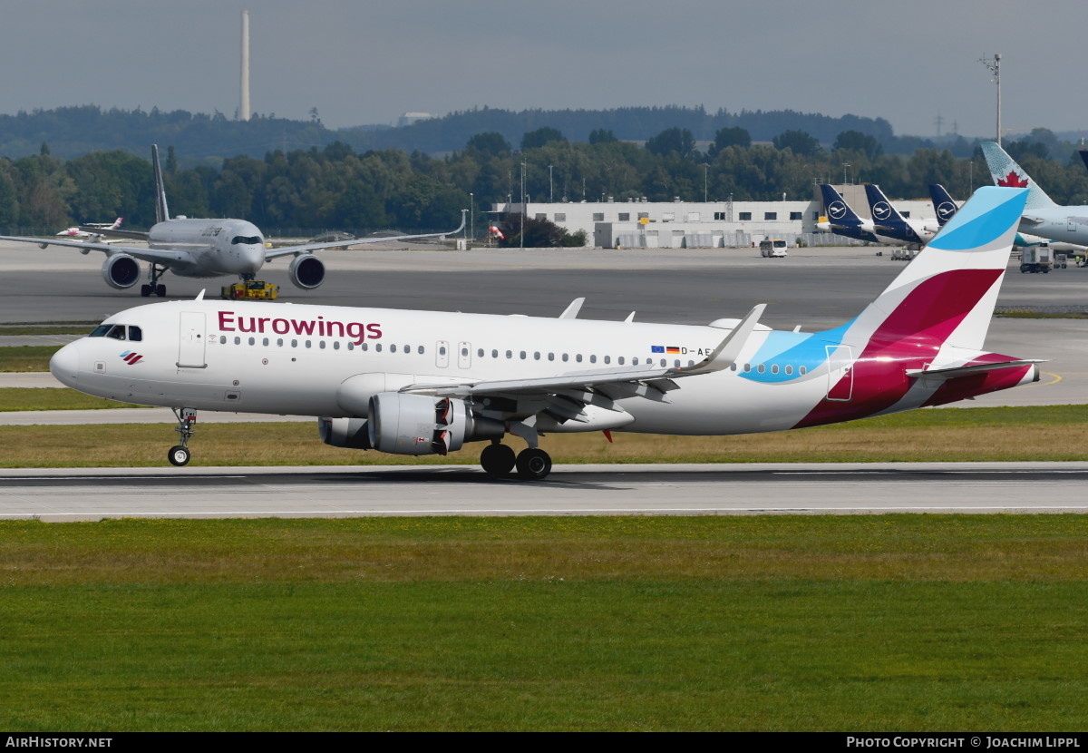 Aircraft Photo of D-AEWI | Airbus A320-214 | Eurowings | AirHistory.net #493118