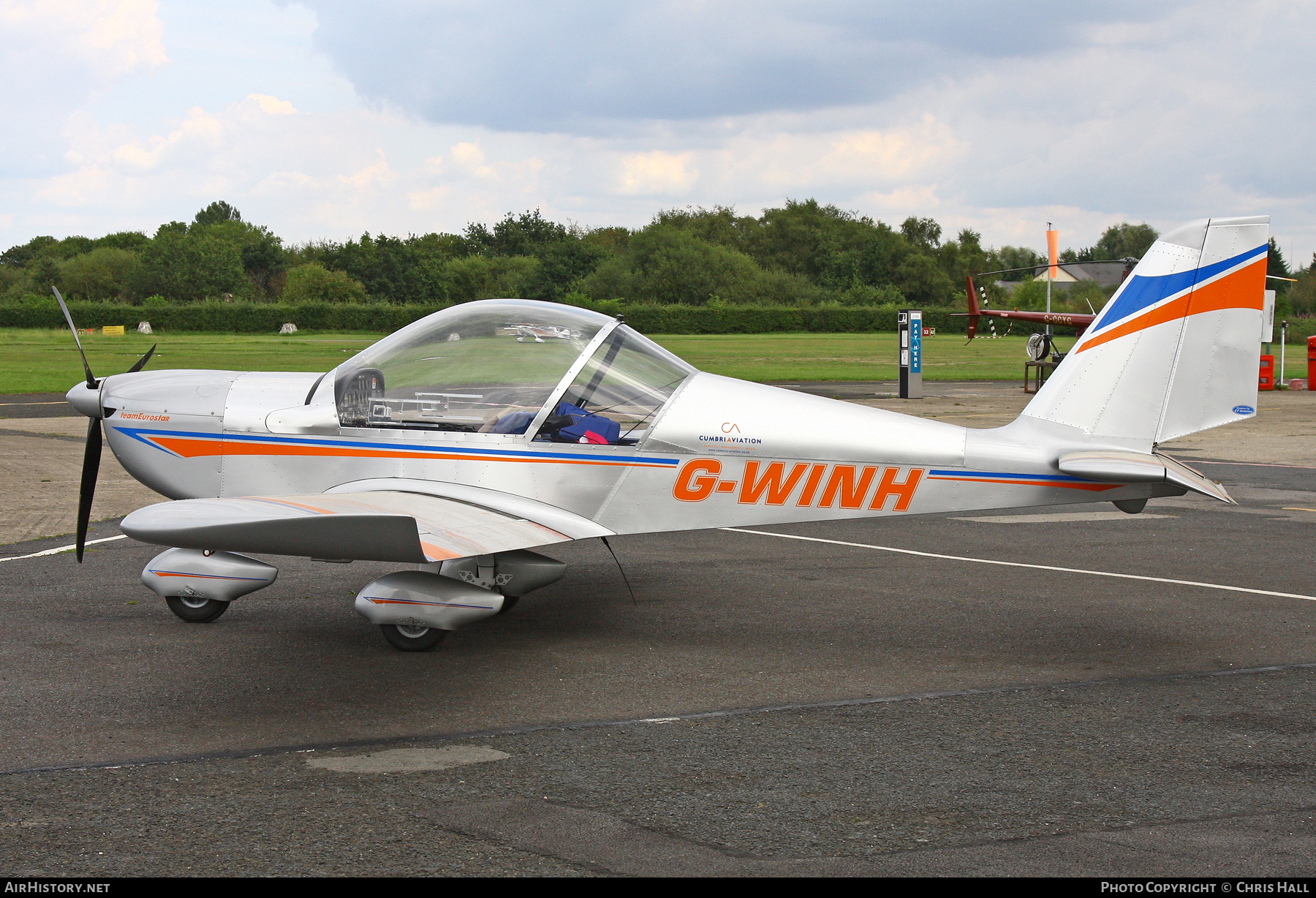 Aircraft Photo of G-WINH | Cosmik EV-97 TeamEurostar UK | Win Health Medical | AirHistory.net #493126