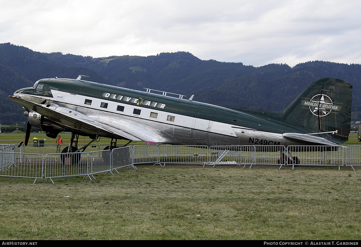 Aircraft Photo of N249CM | Douglas C-47A Skytrain | Morlock Aviation | Olive Air | AirHistory.net #493136