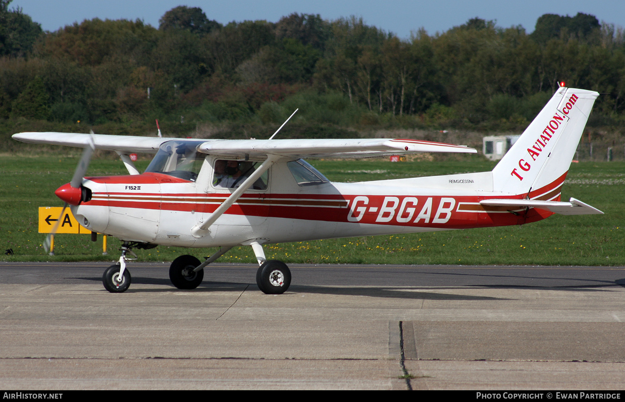 Aircraft Photo of G-BGAB | Reims F152 II | TG Aviation | AirHistory.net #493144