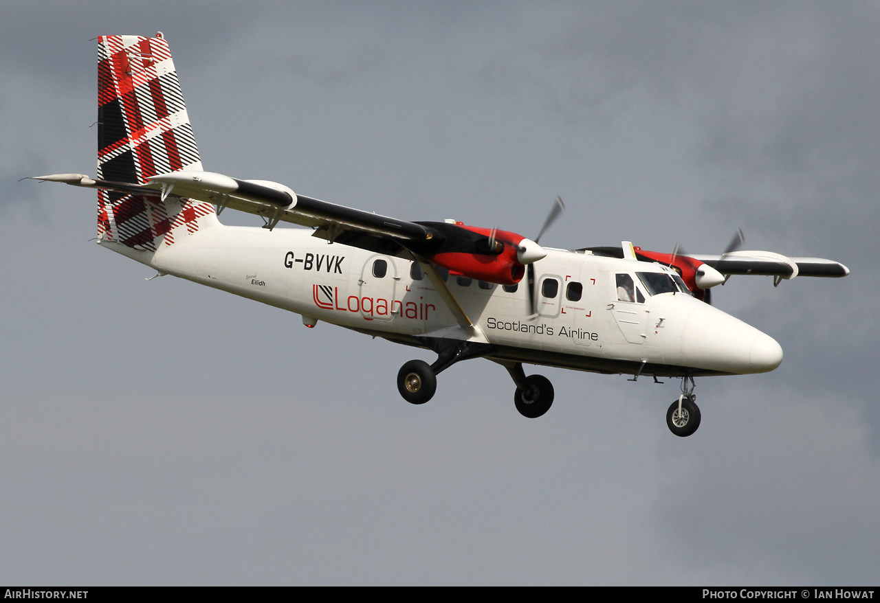 Aircraft Photo of G-BVVK | De Havilland Canada DHC-6-300 Twin Otter | Loganair | AirHistory.net #493155