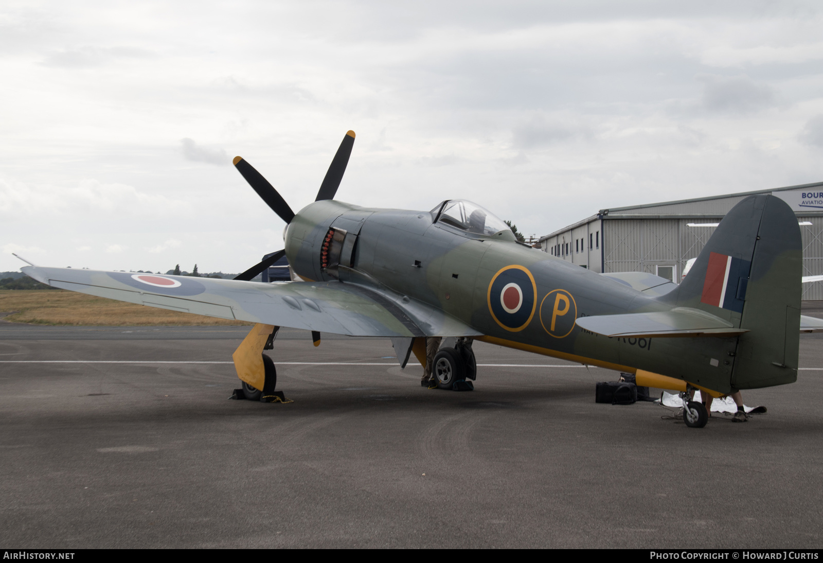 Aircraft Photo of G-CBEL / SR661 | Hawker Sea Fury FB11 | UK - Navy | AirHistory.net #493162