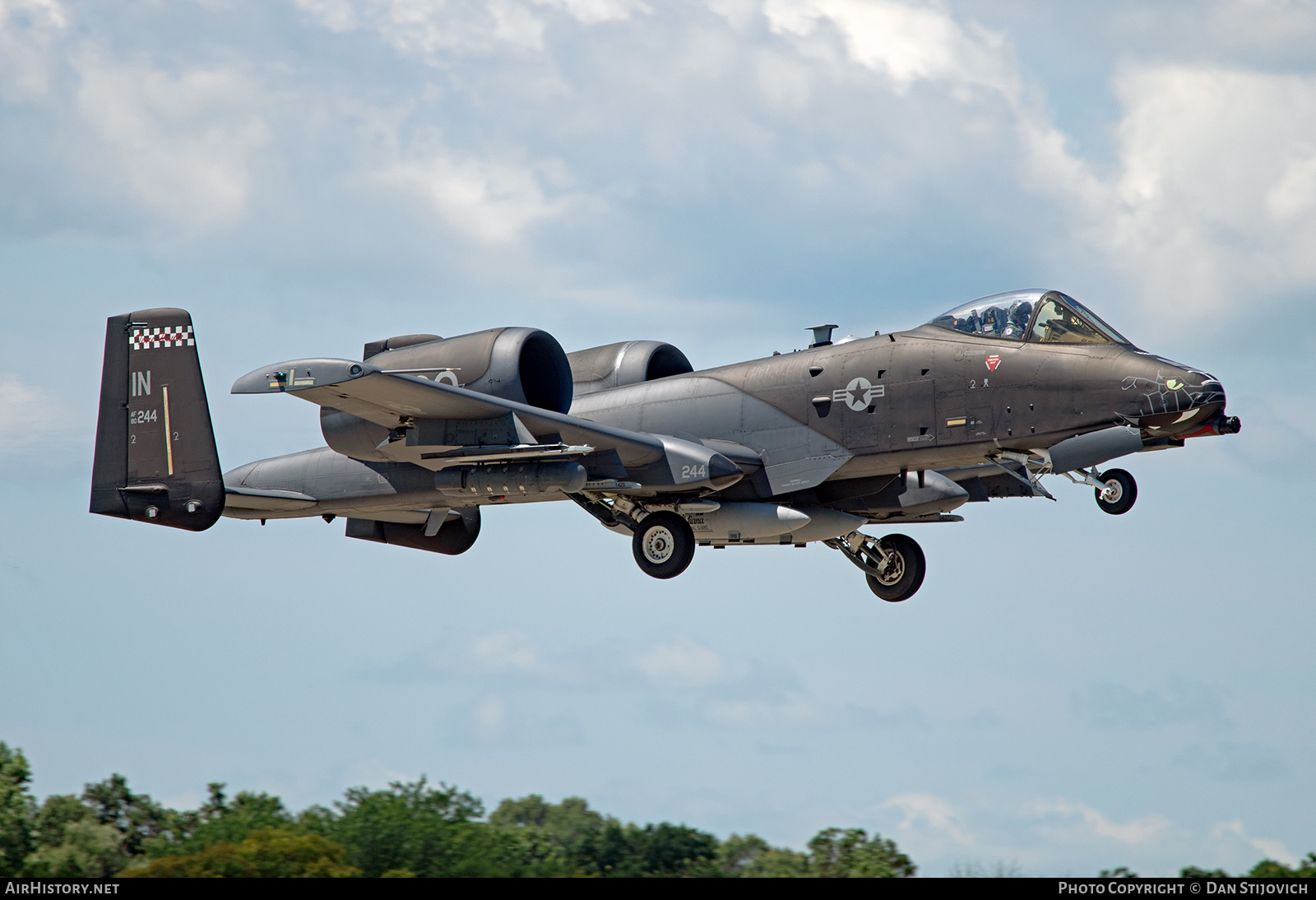 Aircraft Photo of 80-0244 / AF80-244 | Fairchild A-10C Thunderbolt II | USA - Air Force | AirHistory.net #493164