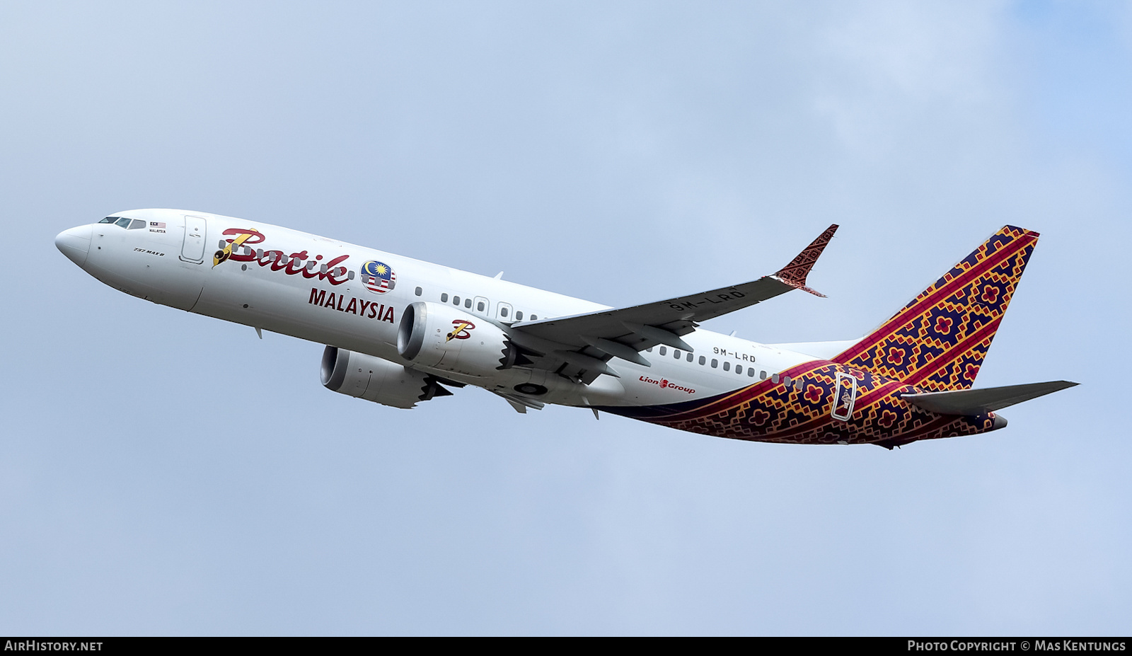 Aircraft Photo of 9M-LRD | Boeing 737-8 Max 8 | Batik Air Malaysia | AirHistory.net #493167
