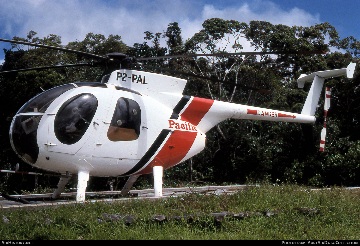 Aircraft Photo of P2-PAL | Hughes 500D (369D) | Pacific Helicopters | AirHistory.net #493185