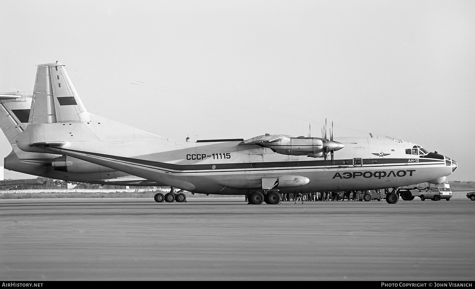 Aircraft Photo of CCCP-11115 | Antonov An-12B | Aeroflot | AirHistory.net #493199