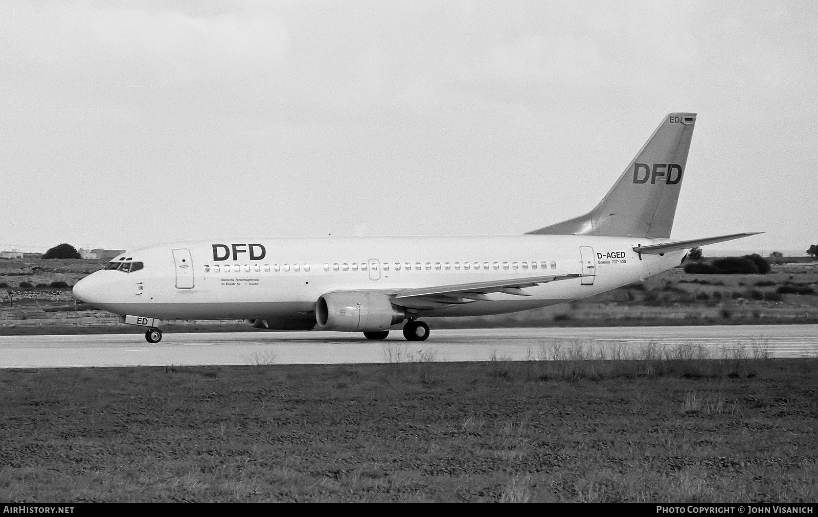 Aircraft Photo of D-AGED | Boeing 737-35B | DFD - Deutsche Ferienflugdienste | AirHistory.net #493233