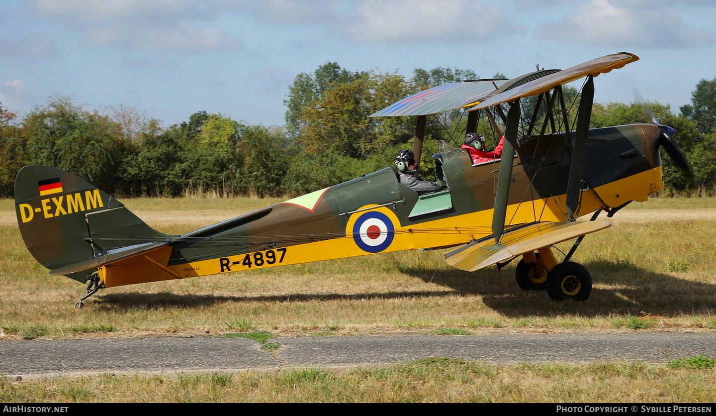 Aircraft Photo of D-EXMM / R-4897 | De Havilland D.H. 82A Tiger Moth | UK - Air Force | AirHistory.net #493236