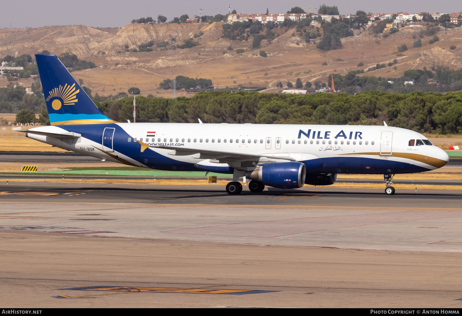 Aircraft Photo of SU-BQK | Airbus A320-214 | Nile Air | AirHistory.net #493262