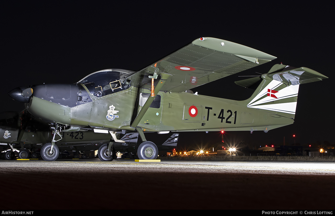 Aircraft Photo of T-421 | Saab T-17 Supporter | Denmark - Air Force | AirHistory.net #493273