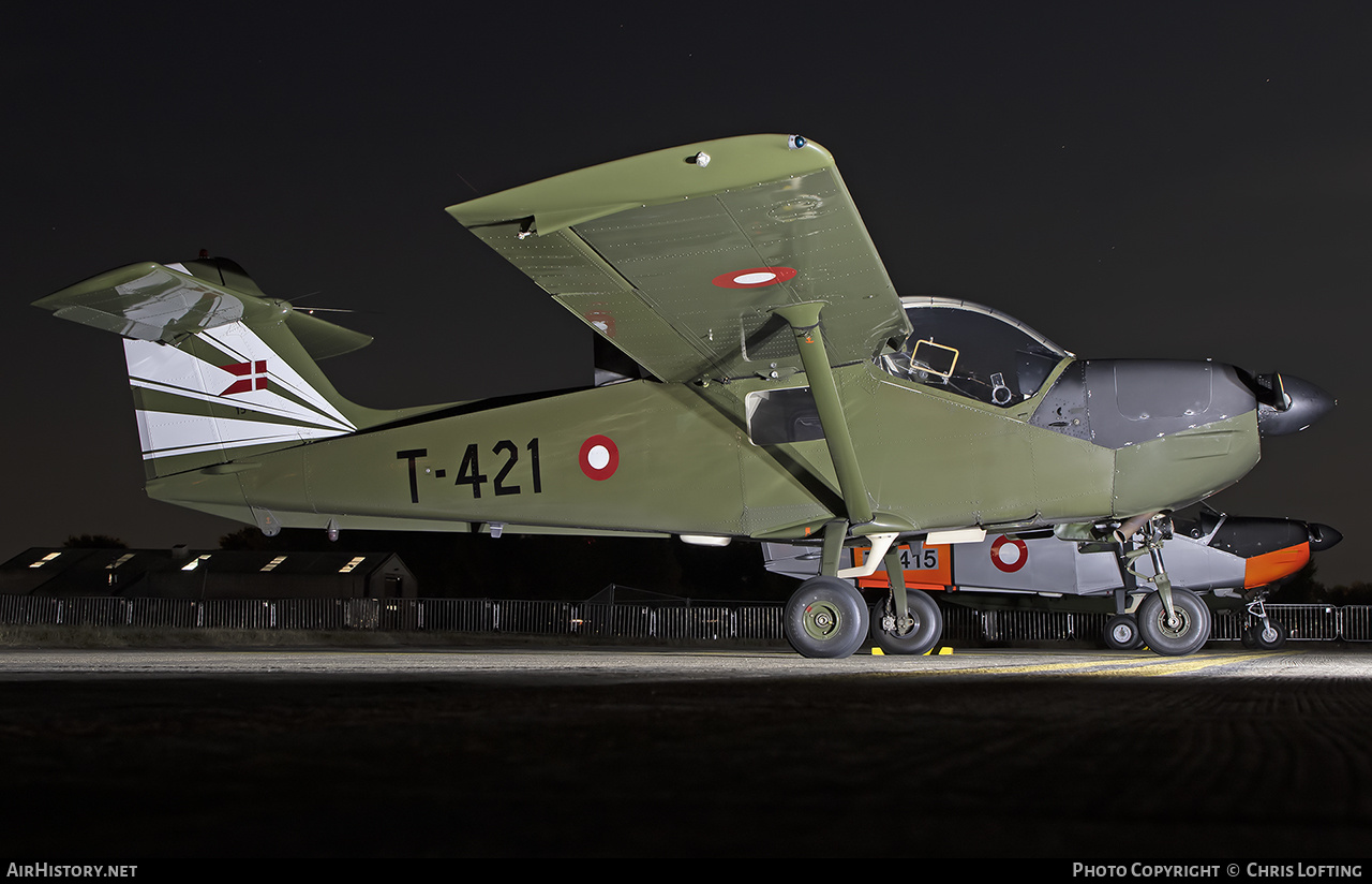 Aircraft Photo of T-421 | Saab T-17 Supporter | Denmark - Air Force | AirHistory.net #493274