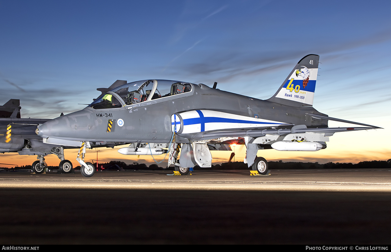 Aircraft Photo of HW-341 | British Aerospace Hawk 51 | Finland - Air Force | AirHistory.net #493281