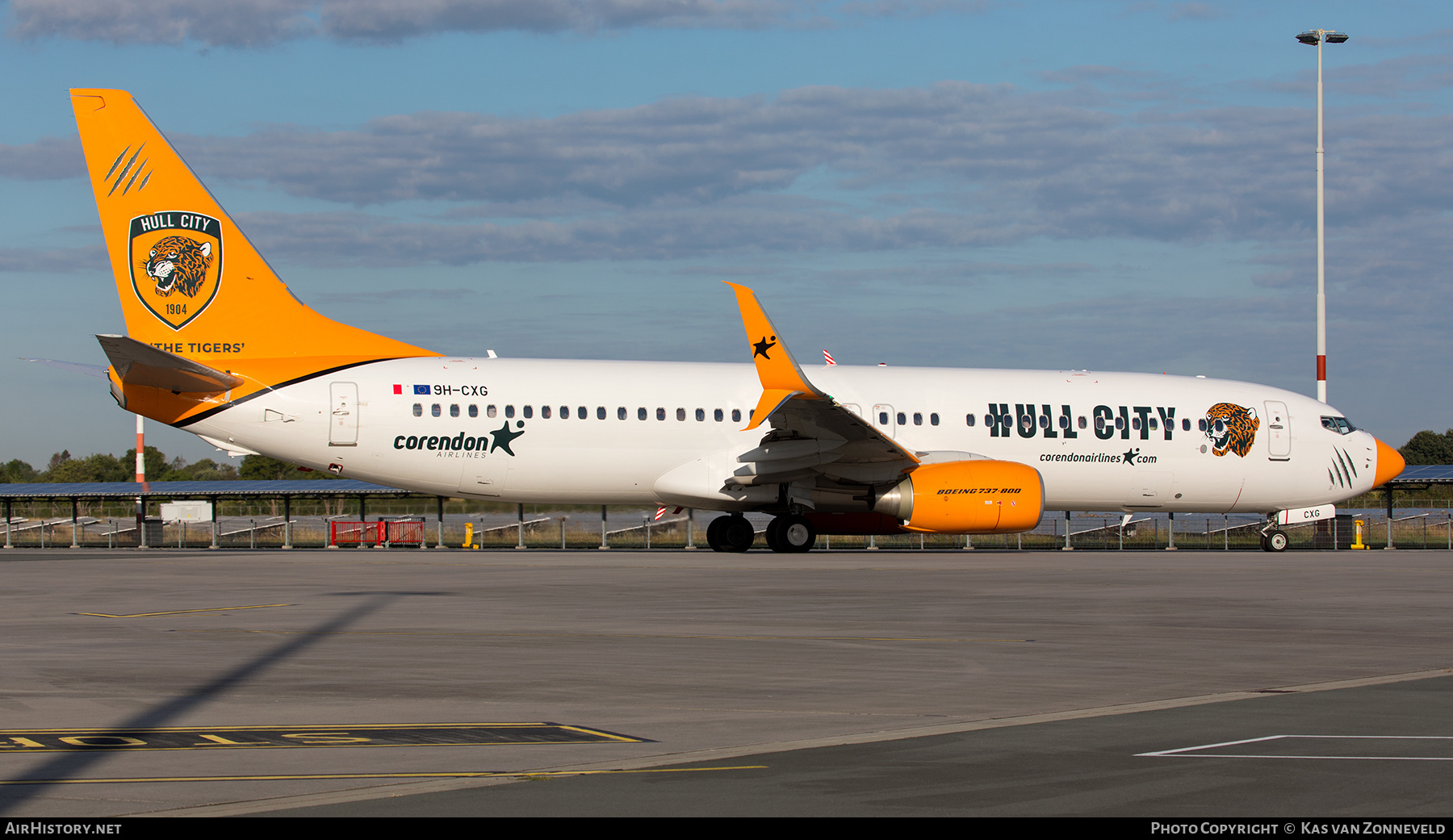 Aircraft Photo of 9H-CXG | Boeing 737-8K5 | Corendon Airlines | AirHistory.net #493316
