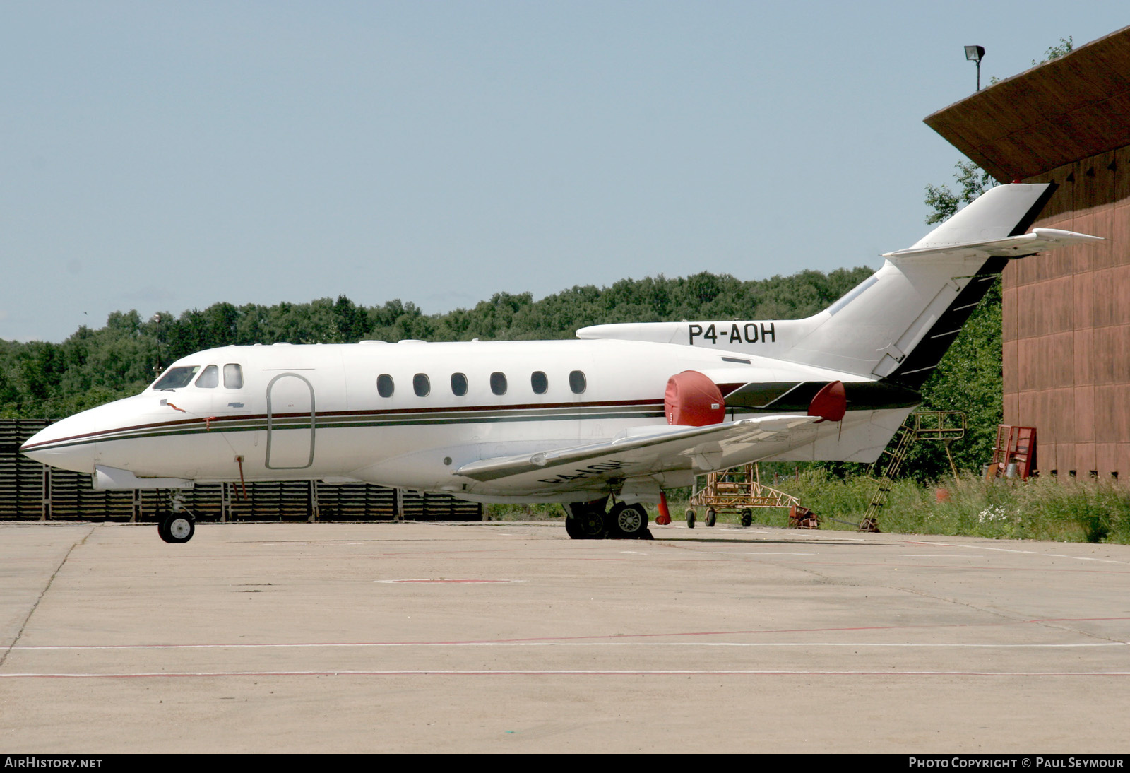 Aircraft Photo of P4-AOH | British Aerospace HS-125-700B | AirHistory.net #493317