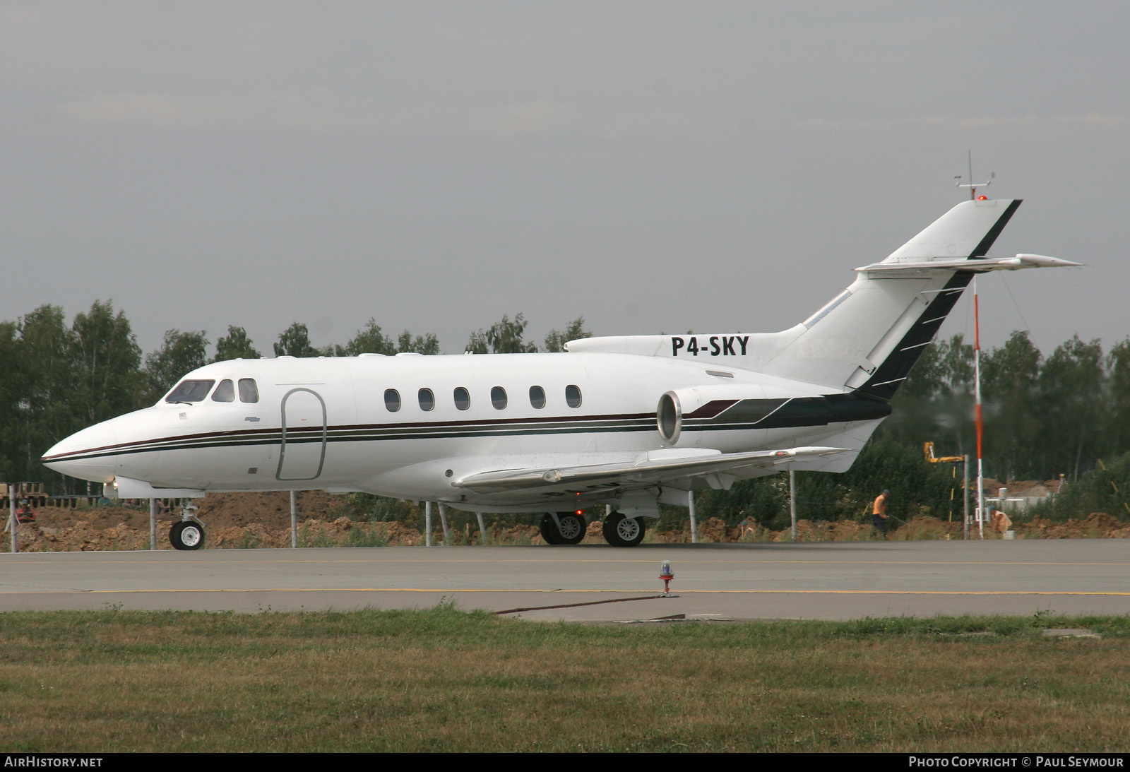 Aircraft Photo of P4-SKY | British Aerospace HS-125-700B | AirHistory.net #493318