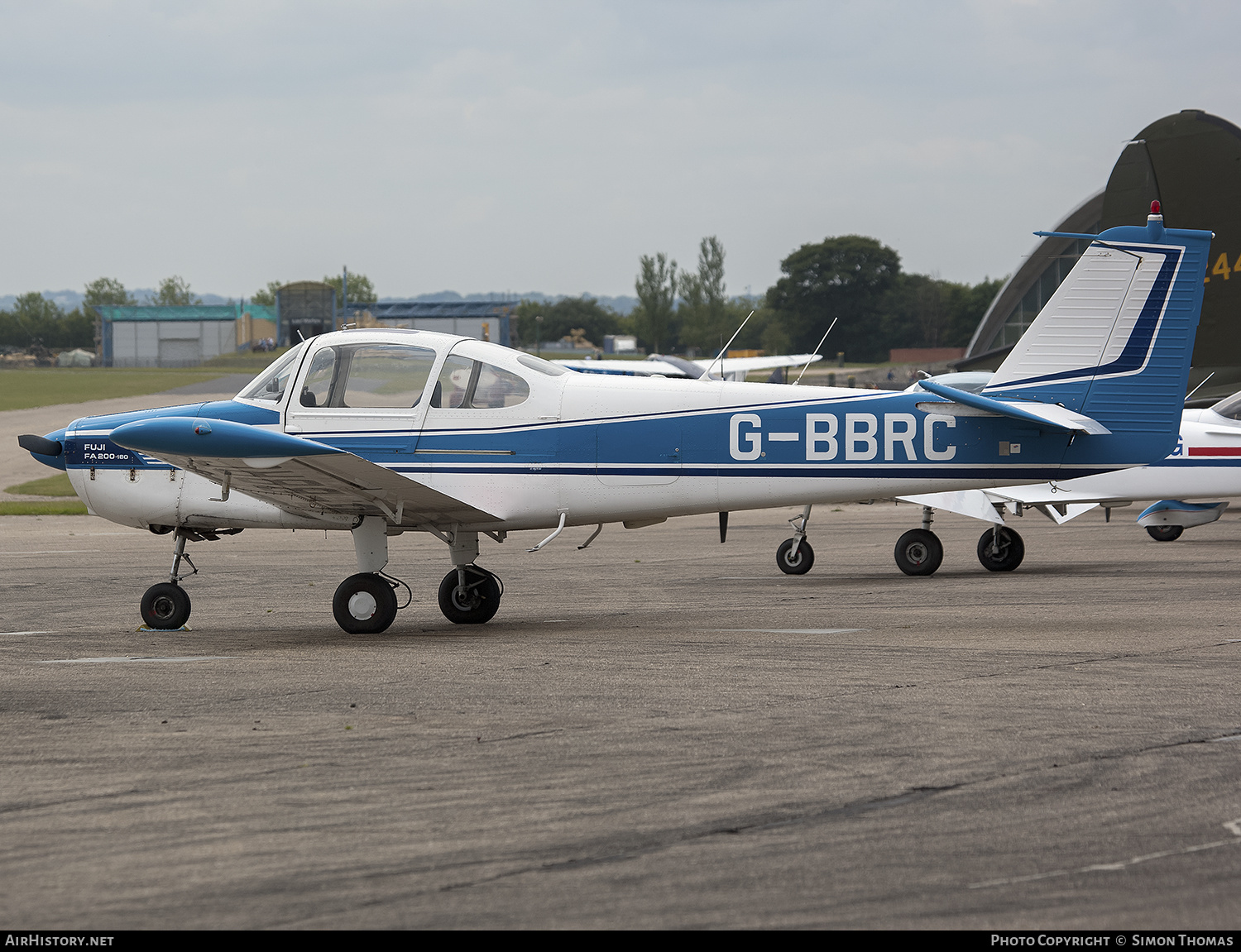 Aircraft Photo of G-BBRC | Fuji FA-200-180 Aero Subaru | AirHistory.net #493334