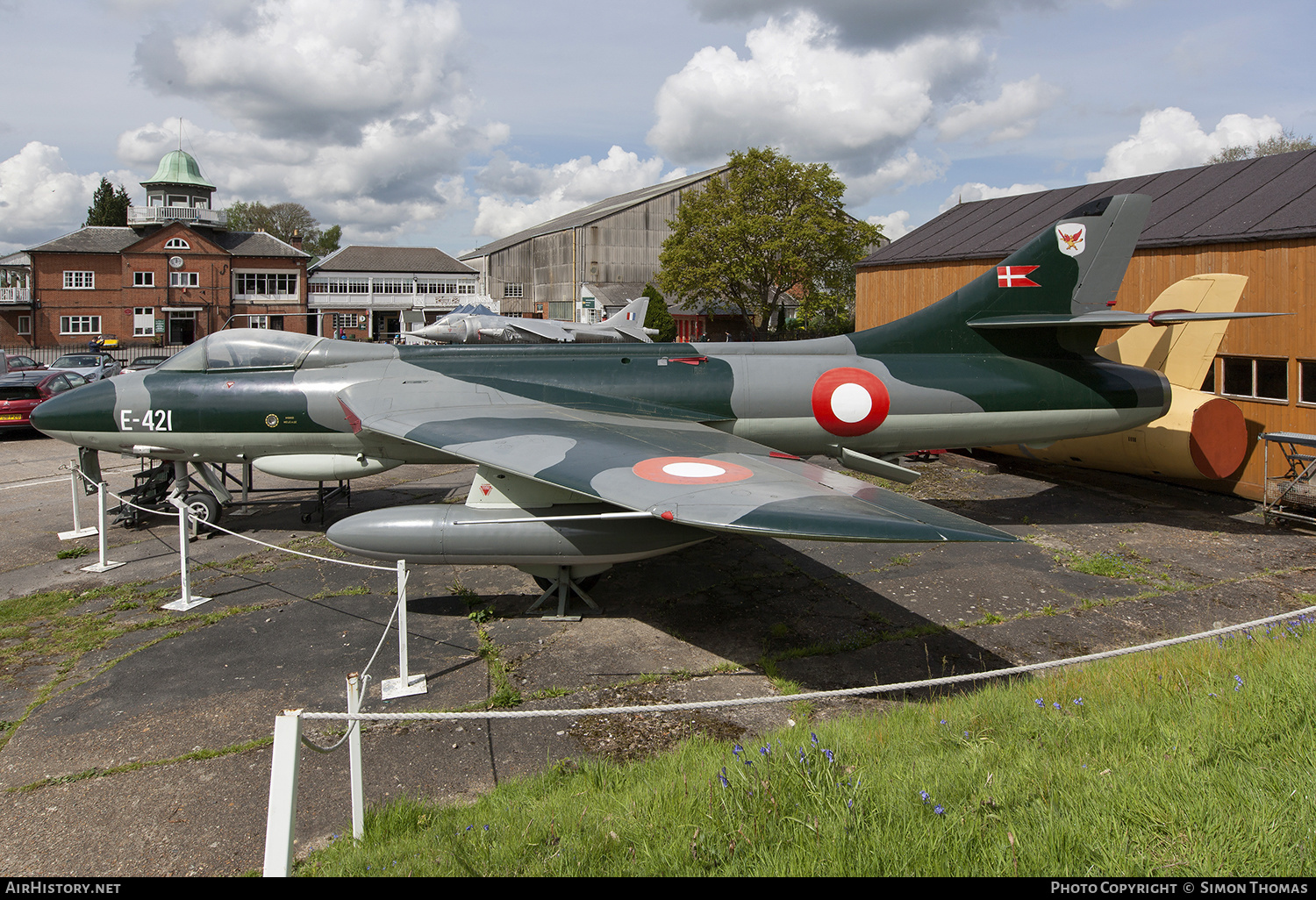 Aircraft Photo of E-421 | Hawker Hunter F51 | Denmark - Air Force | AirHistory.net #493340