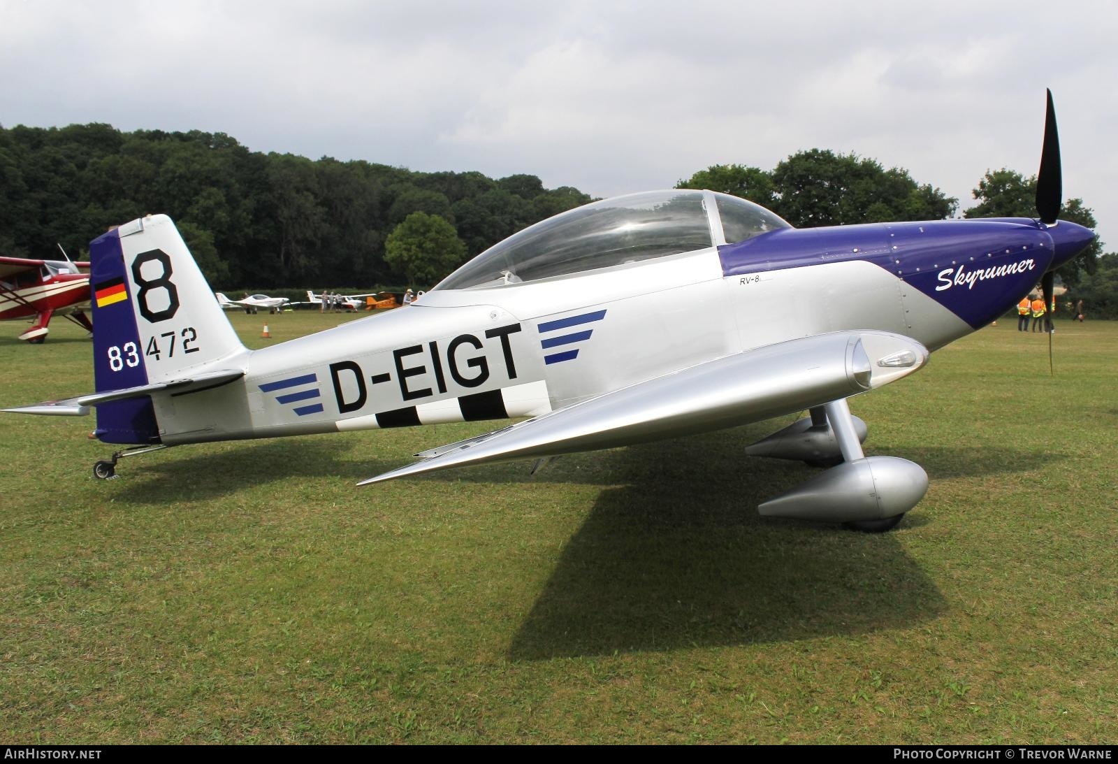 Aircraft Photo of D-EIGT | Van's RV-8 | AirHistory.net #493343