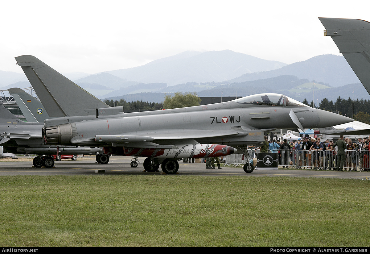 Aircraft Photo of 7L-WJ | Eurofighter EF-2000 Typhoon | Austria - Air Force | AirHistory.net #493353