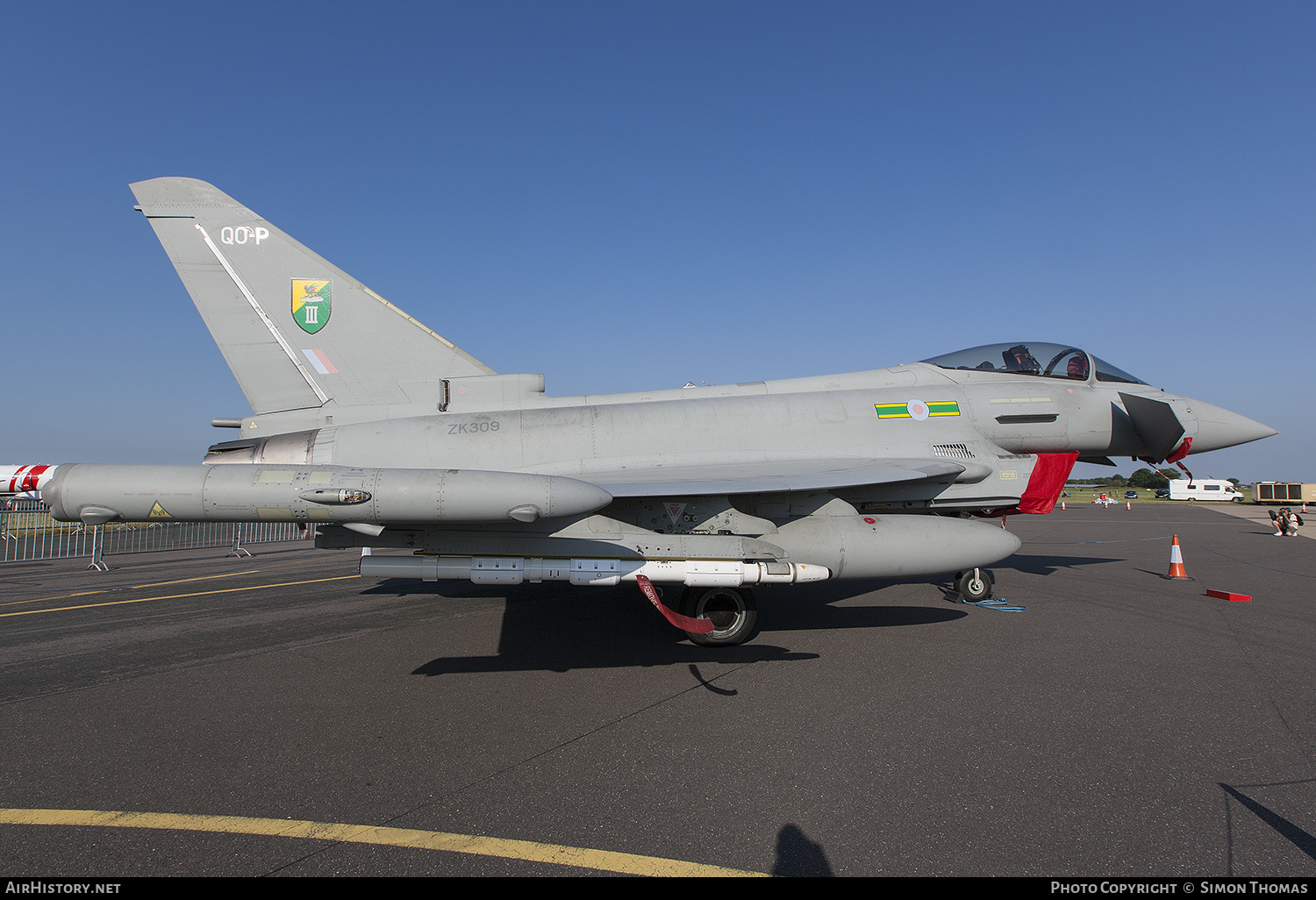 Aircraft Photo of ZK309 | Eurofighter EF-2000 Typhoon FGR4 | UK - Air Force | AirHistory.net #493356